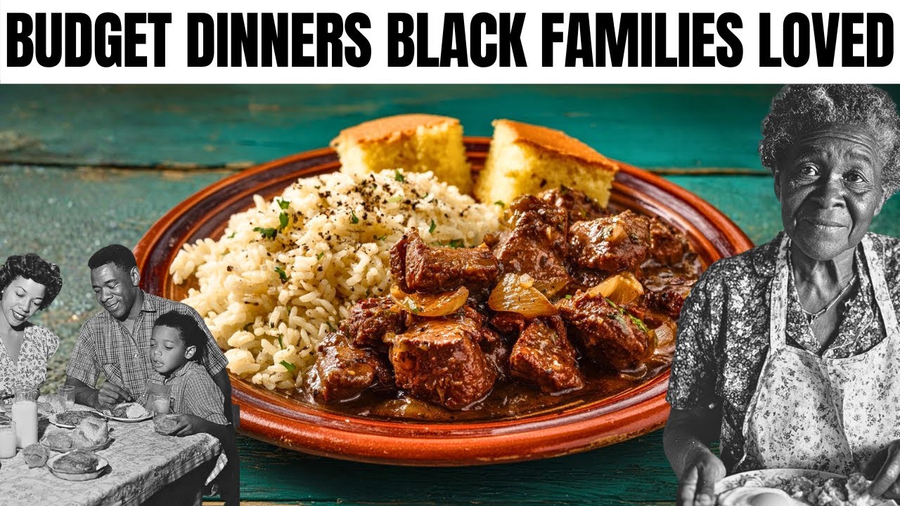 30 Cheap Dinners That Fed Black Families in the 1970s - YouTube