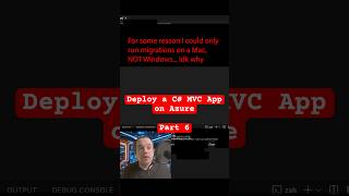 Deploy a C# MVC App on Azure (Part 6) #csharp #javascript #azure #microsoft #coder