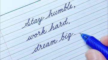 Cursive Writing Quote 40 | Cursive Handwriting Practice | Cursive Letters | How to write in cursive