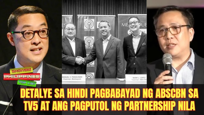 Detalye sa hindi pagbabayad ng ABSCBN sa TV5 at ang pagputol ng partnership  nila