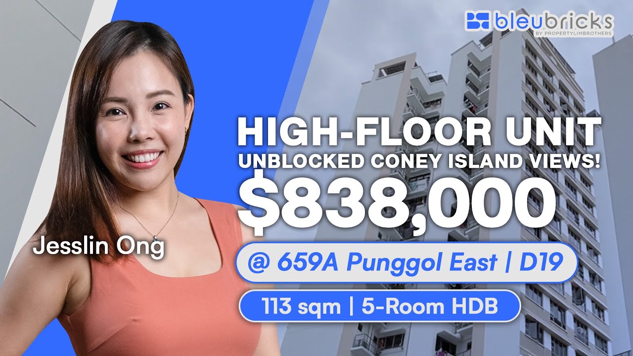 SOLD By PLB | Singapore HDB | 659A Punggol East - High Floor 5-Room HDB in District 19 | Jesslin Ong