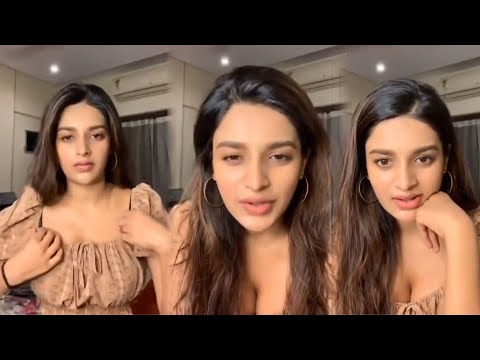 Nidhi Agarwal Hot Instagram Live Video || Nidhi Agarwal || Telugu Tonic -  YouTube