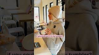 English conversation at the coffee shop #reallifeenglish #englishconversation #learnenglish