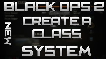 Black Ops 2 NEW 10-Point Create-a-Class System (COD BO2 Multiplayer info)
