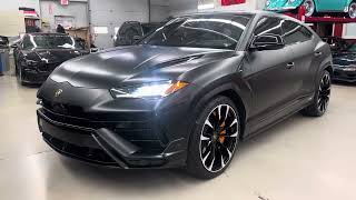2023 Lamborghini Urus S Nero Nemesis Matte