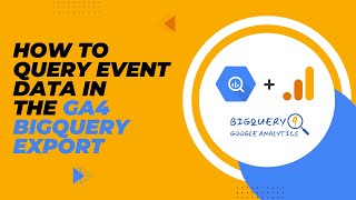How to query event data in the GA4 BigQuery export