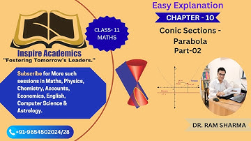 Conic section - Parabola | Part-02 | Mathematics class 11th