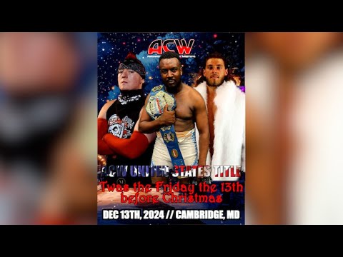 Rico Hendrix vs Sicend vs Dan Stofko - US Title - Twas the Friday the ...