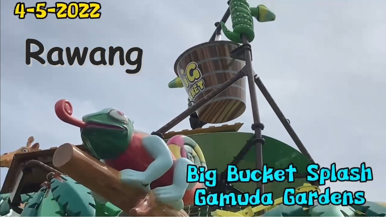 Big Bucket Splash Gamuda Gardens & Gamuda Gardens Central Park YouTube