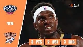 Kevon Looney - 3 Points, 2 Assists, 3 Rebounds vs Thunder - 2025-26 Regular Season