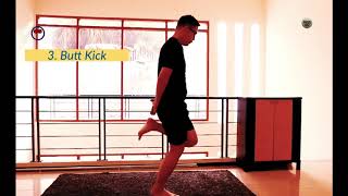 #DiRumahAJa 4 Minutes Simple Home Workout | 4 Menit Senam Tabata Simpel