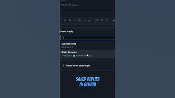 Save Time with Saved Replies in GitHub for Repeated Responses