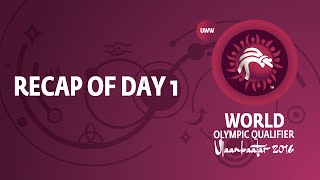 Recap from Day 1 of the World Olympic Qualifier | #UB2016