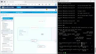 Lab 03: Expand your Teams Phone Env. to use Direct Routing. Exercise 3: Configure the SBC (in CLI) screenshot 4