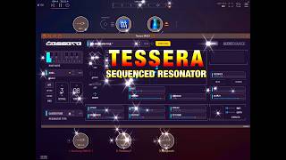 TESSERA - 12 Voice Tuned Sequenced Resonator by Audio Damage - Walkthrough & Demo - iOS