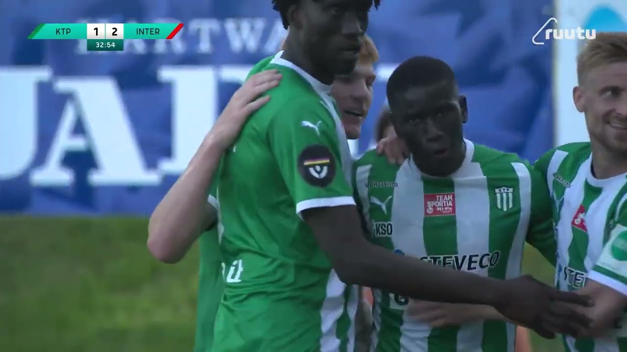 Veikkausliiga ottelukooste: KTP - FC Inter 2-2 (2-2)