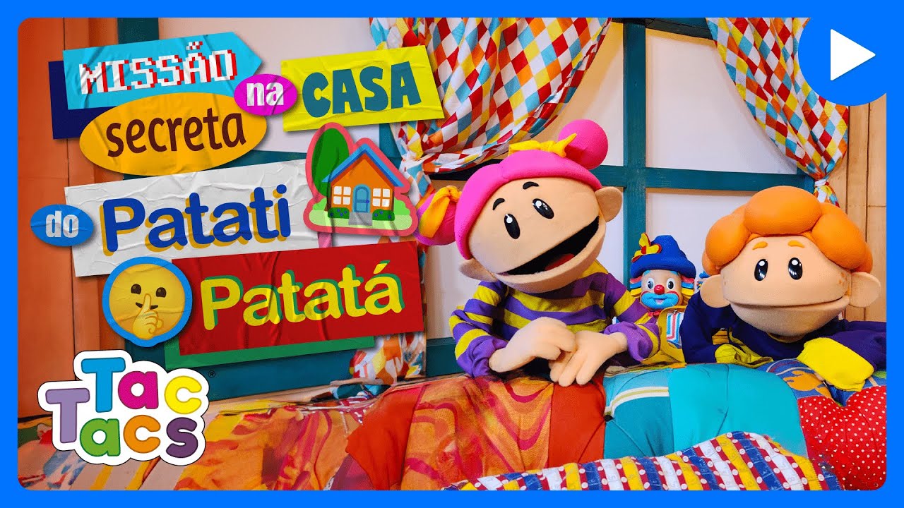 BRINCANDO NA CASA DA ÁRVORE DO PATATI E PATATÁ | EDUCAÇÃO INFANTIL ...