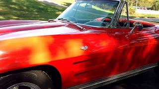 Lil Red Corvette Top Down