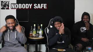 (I-9ine5ive REACTION TO NOBODY SAFE ALBUM)IF YOU WANTTHE FULL REACTION DM ME ON INSTAGRAM@snl_yvngin
