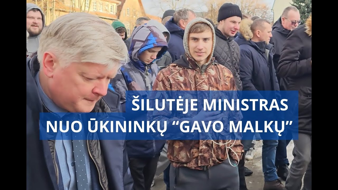 Šilutėje ministras „gavo malkų“, Šilalėje buvo nušvilptas #1