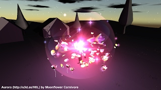 Aurora buff and healing effects (Unity 5.5 and 5.6)