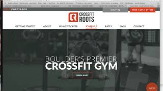 MBO Desktop Login at CrossFitRoots.com