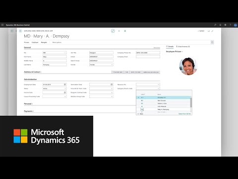 How to set up purchasers in Dynamics 365 Business Central