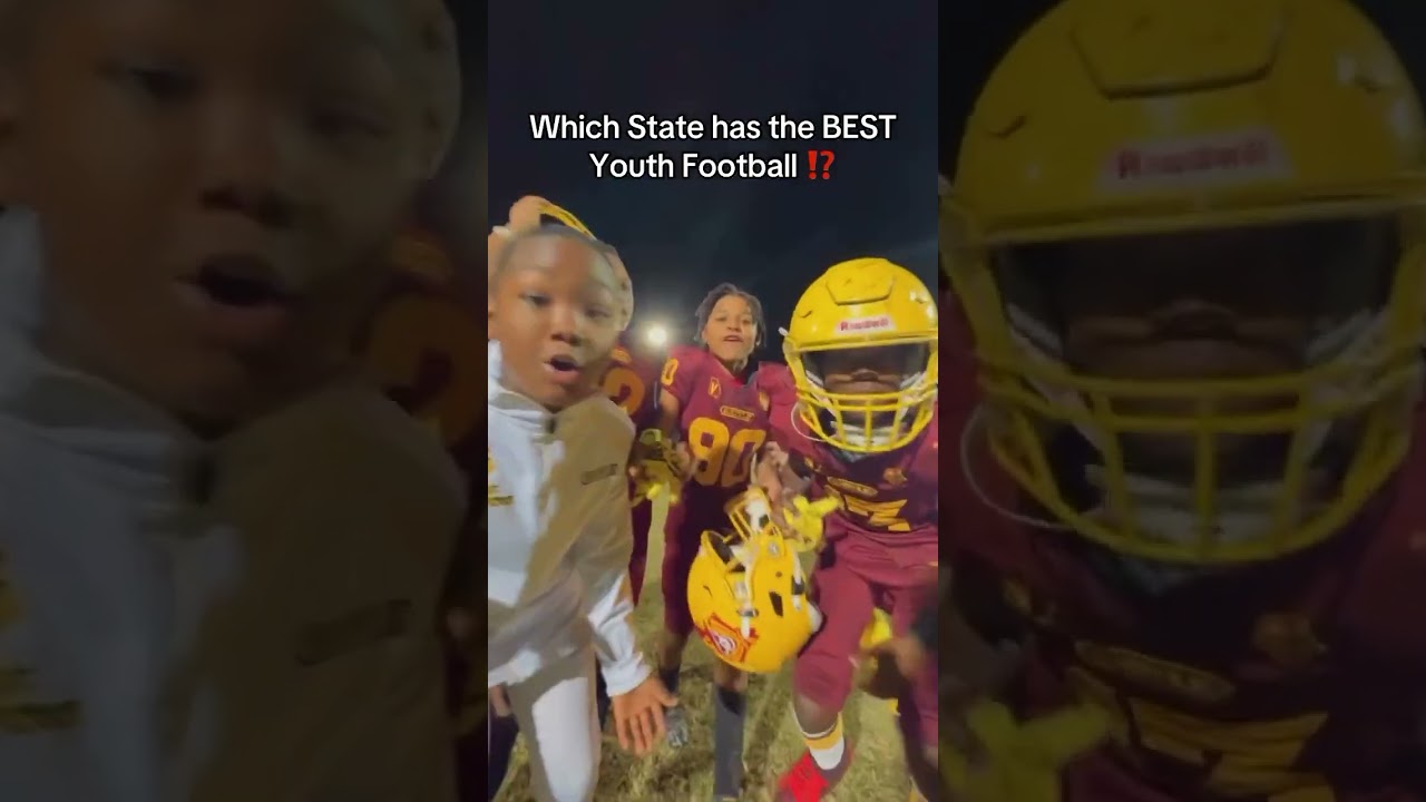 Which State has the BEST Youth Football ⁉️