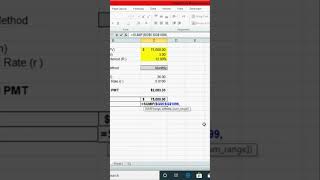 How to prepare a loan amortization Schedule by using the Straight Line Balance Method in an Excel