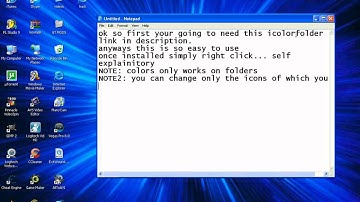 Change Icons In XP and Colors of Folders