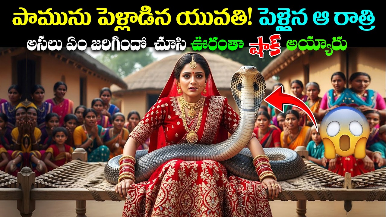 పామును పెళ్లాడిన యువతి! పెళ్లైన ఆ రాత్రి అసలు ఏం జరిగిందో  చూసి ఊరంతా షాక్ అయ్యారు | Real Facts