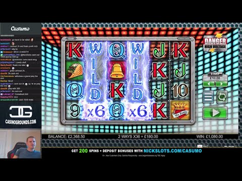 Casino Slots Live - 30/03/18 *High Roll, Mega Comeback & Charity Donation!!*