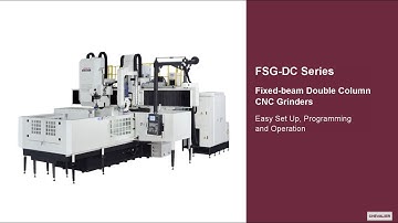 【CHEVALIER】FSG-DC Series_SMART iControl Fixed-beam Double Column CNC Grinders