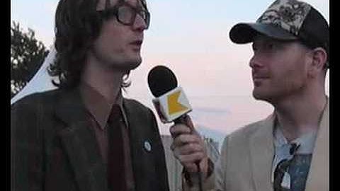 Jarvis Cocker interviewed backstage at the Mighty Boosh Fest