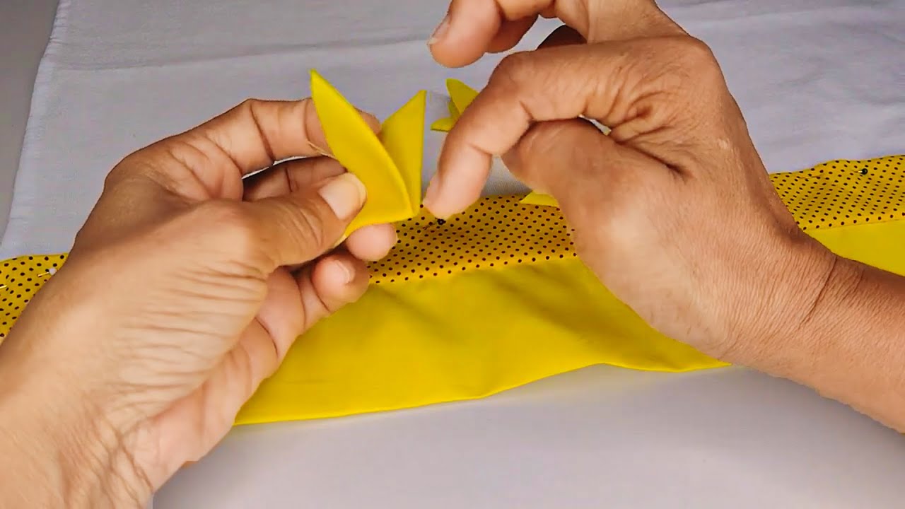 NOVO Barrado FÁCIL LUXO Gastando Pouco Costurar Pano de Prato Costura Criativa Passo a Passo