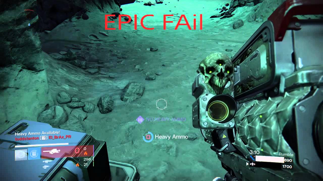 Destiny Epic Fail Part 1