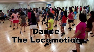 DANCE THE LOCOMOTION Mary Frances Chua @ EBC Line Dancers 21 1 2018