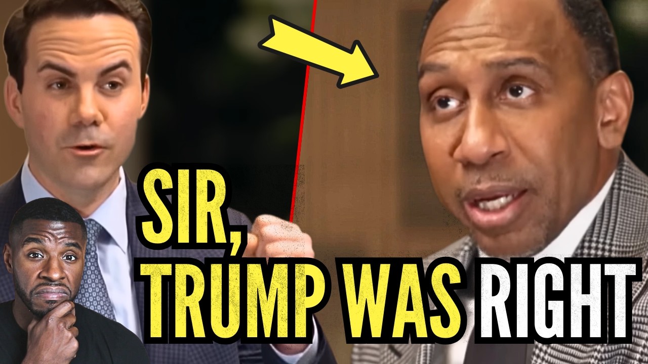 Stephen A. Smith STUNS Democrats After One Question About Trump