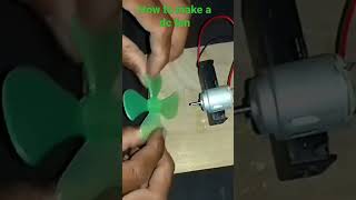 How To Make A Dc Fan