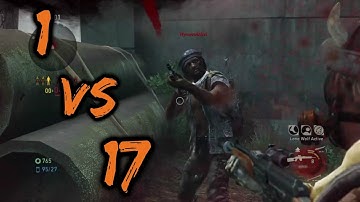 1 vs 17 Comeback (Variable Rifle) - The Last of Us Remastered