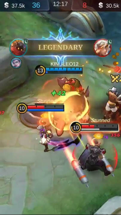 😱Bratas 1VS 3 No problem#mlbb #triplekill