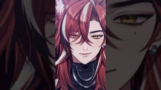 red and black🤤🖤 #harriscaine #vtuber #eonofstars
