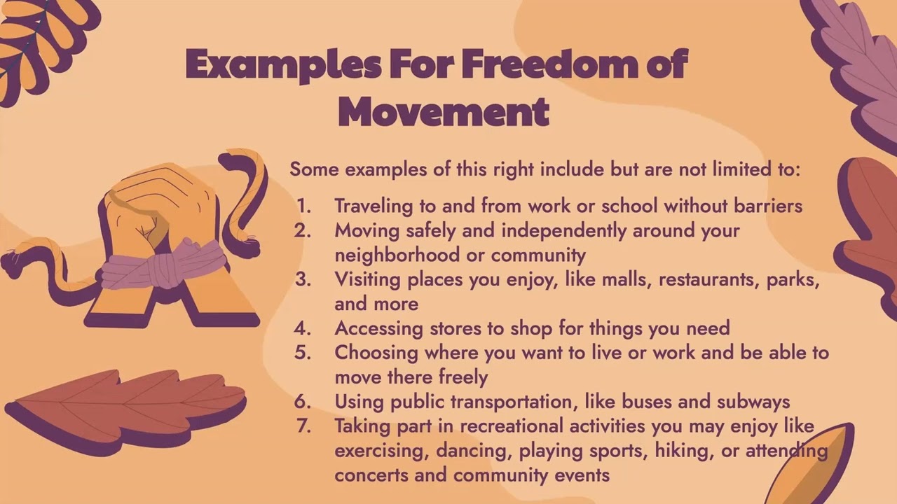 Right To Freedom of Movement Screencast