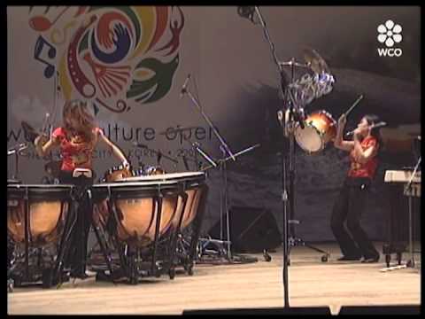 중국 홍대추 여성타악단 3 @ 2004 월드컬쳐오픈 글로벌 페스티벌 경연무대  by World Culture Open(WCO)