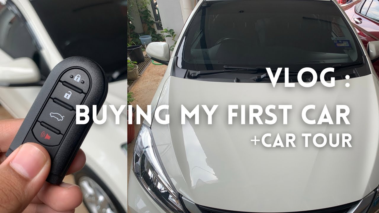 VLOG : Buying my first car + Car tour - YouTube