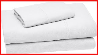 Great product - Amazon Basics Performance Brushed Microfiber Bed Sheet Set, Moisture Wicking and Co