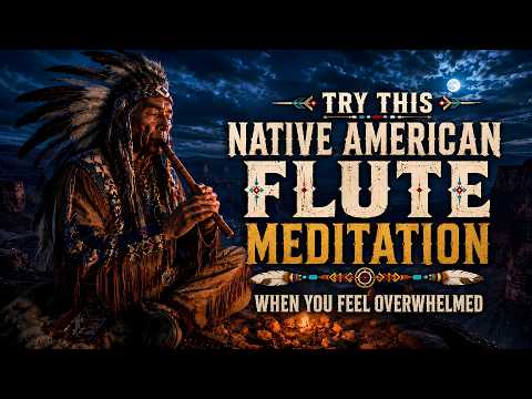 [ No ADs ] Try This Native American Flute Meditation When You Feel Overwhelmed