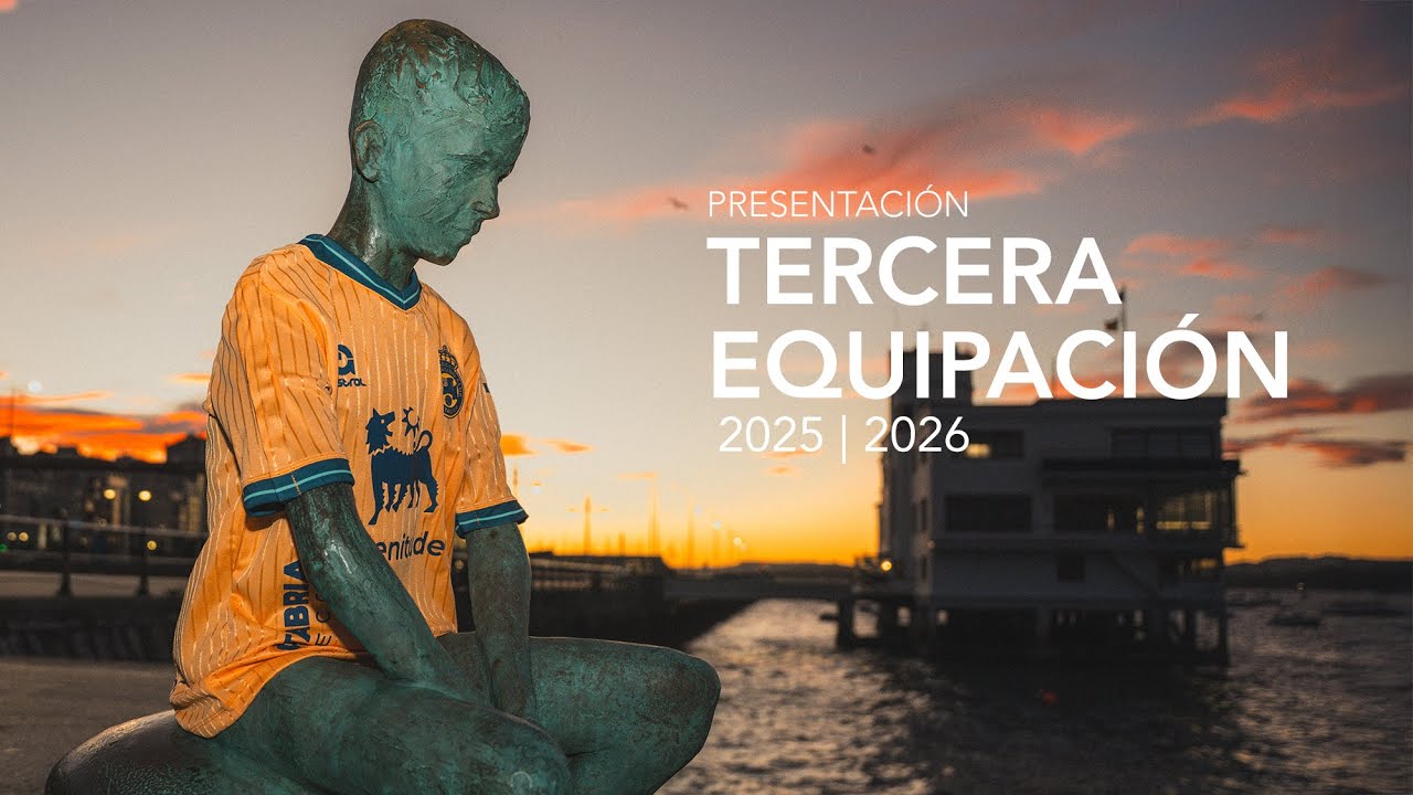 Presentación de la tercera equipación del Real Racing Club 25/26