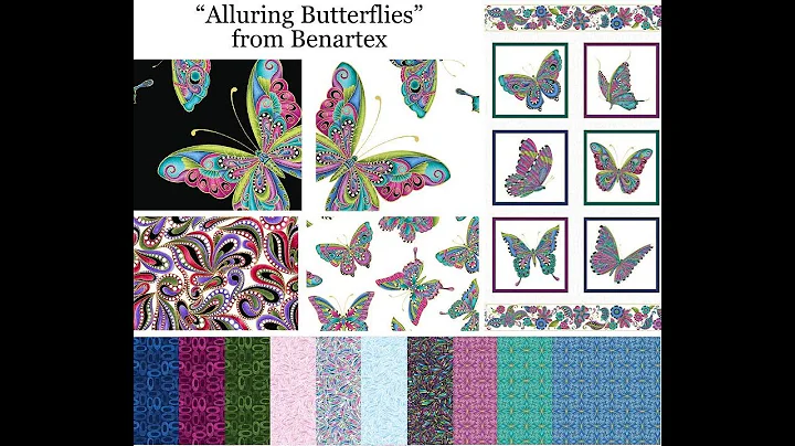 Benartex "Alluring Butterflies" Unboxing