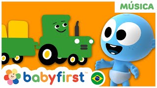 Vídeos Educativos | Googoo e Gaagaa | aprenda veículos e instrumentos musicais | Trator | BabyFirst